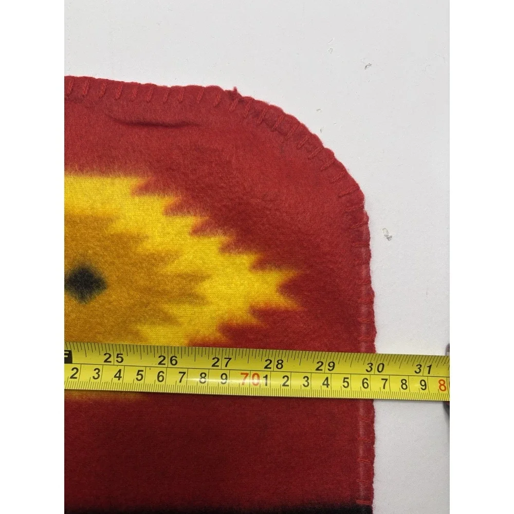 NWOT St Labre Indian School Blanket Southwest Aztec Native Throw Fleece 49